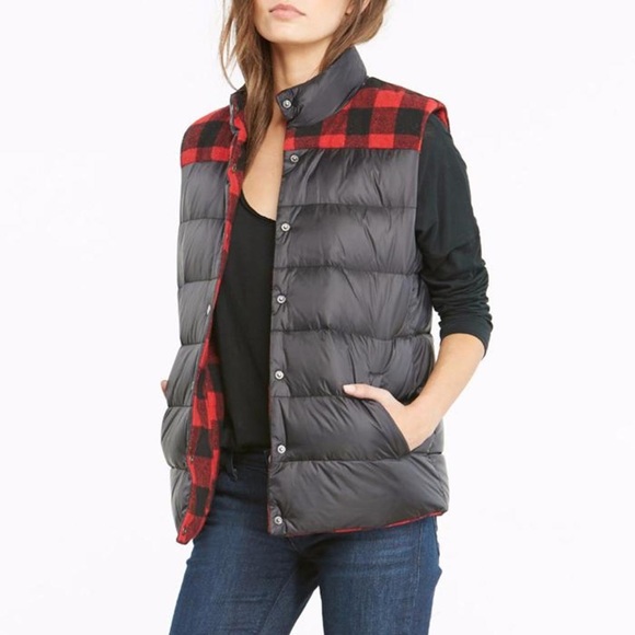 Stewart Reversible Down Vest | BB Dakota - Picture 5 of 10